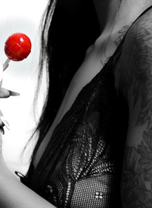 Sexual black and white