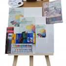 мольберт для рисования (полный набор)