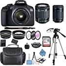 Canon EOS Rebel T7 DSLR Camera Bundle with Canon EF-S