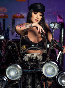 Bike, car & a hot woman, what else a man can want?