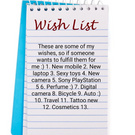 My wish list ????