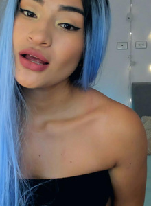 Blue hair