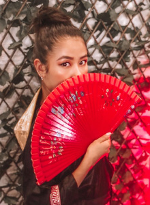 Geisha Fan