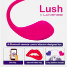 LOVENSE Lush 2 Bullet Vibrator, Redesigned Powerful &amp; Quiet Stimulator, Improved Long Distance Bluetooth Remote Reach with Music Sync, Partner &amp; App Control