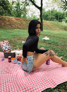 SofiaReyes naughty garden photo 5864380