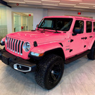 Pinky kick ass Jeep