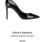 Dolce &amp; Gabbana patent leather pumps