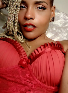 CaliDreadz Red corset Cali photo 6385074