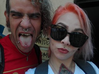 We Are 35 Years Old, We Are Brunette And Our Model Name Is Crazycouple66