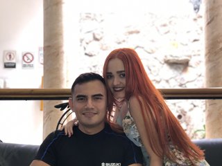 We Are Redhead, Our BongaCams Model Name Is Lia-francesco, We Are A Sex Webcam Cute Pair