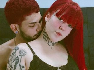 We Are A Webcam Good-looking Set, Our BongaCams Model Name Is VikyAndPablo, We Are Redhead