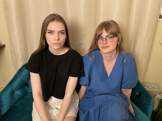 We Are Blonde! A Camming Sensual Duo Is What We Are! At BongaCams We Are Named RileySally