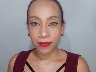 I Am A Redhead, My Model Name Is Gissele-blue