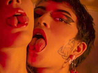 We Are Brunette And We Are A Camming Lovely Twosome, At BongaCams We Are Named Snake-clementine-b