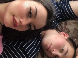 People Call Us Mommy18x! We Are 19 Years Old! A Live Webcam Appealing Pair Is What We Are