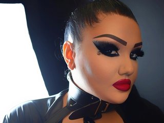 My Age Is 27 Years Old And I Am A Brunette! My Name Is EvilBabyDomina
