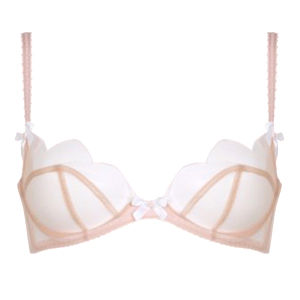 Agent Provocateur Lorna Bra Nude And White size 32b